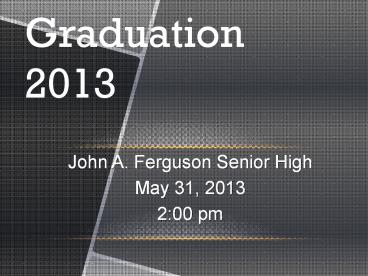 John A. Ferguson Senior High