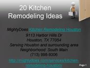 20 Kitchen Remodeling Ideas Houston