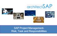SAP Project Management-Risk, Task and Responsibilities