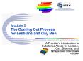 Module 5 The Coming Out Process for Lesbians and Gay Men PowerPoint PPT Presentation