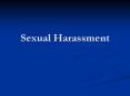 Sexual Harassment PowerPoint PPT Presentation