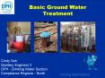 Basic Ground Water Treatment PowerPoint PPT Presentation