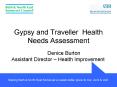 Gypsy and Traveller Health Needs Assessment PowerPoint PPT Presentation