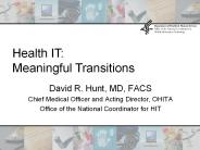 David R. Hunt, MD, FACS