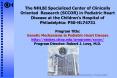 The NHLBI Specialized Center of Clinically Oriented Research (SCCOR) in Pediatric Heart Disease at the Children's Hospital of Philadelphia: P50-HL74731 Program Title: Genetic Mechanisms in Pediatric Heart Disease http://stokes.chop.edu/programs/sccor/ PowerPoint PPT Presentation