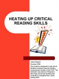 HEATING UP CRITICAL READING SKILLS PowerPoint PPT Presentation