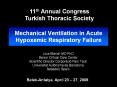 Mechanical Ventilation in Acute Hypoxemic Respiratory Failure PowerPoint PPT Presentation
