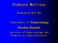 Diabetes Mellitus PowerPoint PPT Presentation