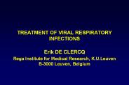TREATMENT OF VIRAL RESPIRATORY INFECTIONS