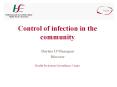 Control of infection in the community PowerPoint PPT Presentation