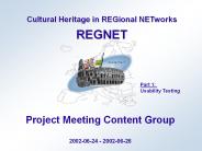 REGNET Power Point Template