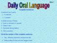Daily Oral Language PowerPoint PPT Presentation