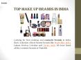 Top Beauty care brands in India PowerPoint PPT Presentation