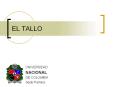 EL TALLO PowerPoint PPT Presentation