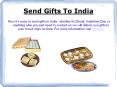 Send Gifts to India PowerPoint PPT Presentation