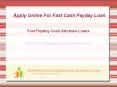 Fast Cash Advance Payday Loan PowerPoint PPT Presentation
