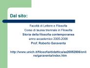Dal sito: