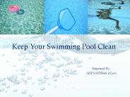 Keep Your Swimming Pool Clean