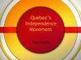 Quebec PowerPoint PPT Presentation