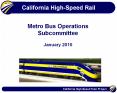 California High-Speed Rail PowerPoint PPT Presentation