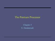 The Pentium Processor