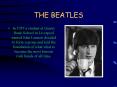 THE BEATLES PowerPoint PPT Presentation