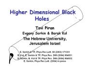 Higher Dimensional Black Holes