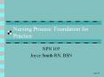 Nursing Process: Foundation for Practice PowerPoint PPT Presentation