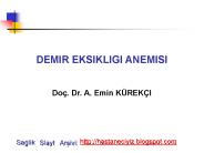 DEMIR EKSIKLIGI ANEMISI