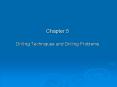 Chapter 5  Drilling Techniques and Drilling Problems PowerPoint PPT Presentation