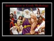 Introduction to Greek Mythology
