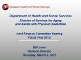 Department of Health and Social Services Division of Services for Aging and Adults with Physical Disabilities PowerPoint PPT Presentation