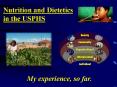 Nutrition and Dietetics in the USPHS PowerPoint PPT Presentation