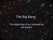 The Big Bang