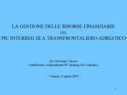 LA GESTIONE DELLE RISORSE FINANZIARIE