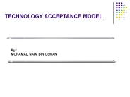 TECHNOLOGY ACCEPTANCE MODEL