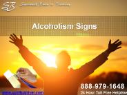 Alcoholism Signs