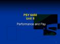 PSY 6450 Unit 8 PowerPoint PPT Presentation