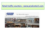 Retail traffic counters - www.prodcotech.com
