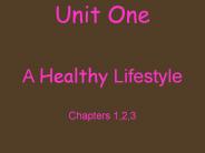 A Healthy Lifestyle