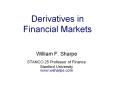 Derivatives in Financial Markets PowerPoint PPT Presentation
