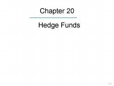 Hedge Funds