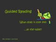 Guided Reading PowerPoint PPT Presentation