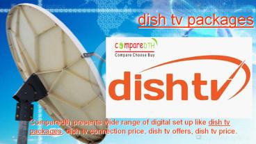 dish tv packages