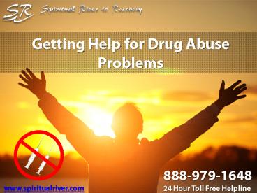 Getting Help for Drug Abuse Problems