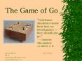 The Game of Go PowerPoint PPT Presentation