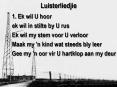 Luisterliedjie PowerPoint PPT Presentation