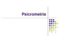 Psicrometria PowerPoint PPT Presentation