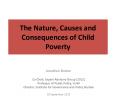 The Nature, Causes and Consequences of Child Poverty PowerPoint PPT Presentation