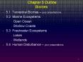 Chapter 5 Outline Biomes PowerPoint PPT Presentation